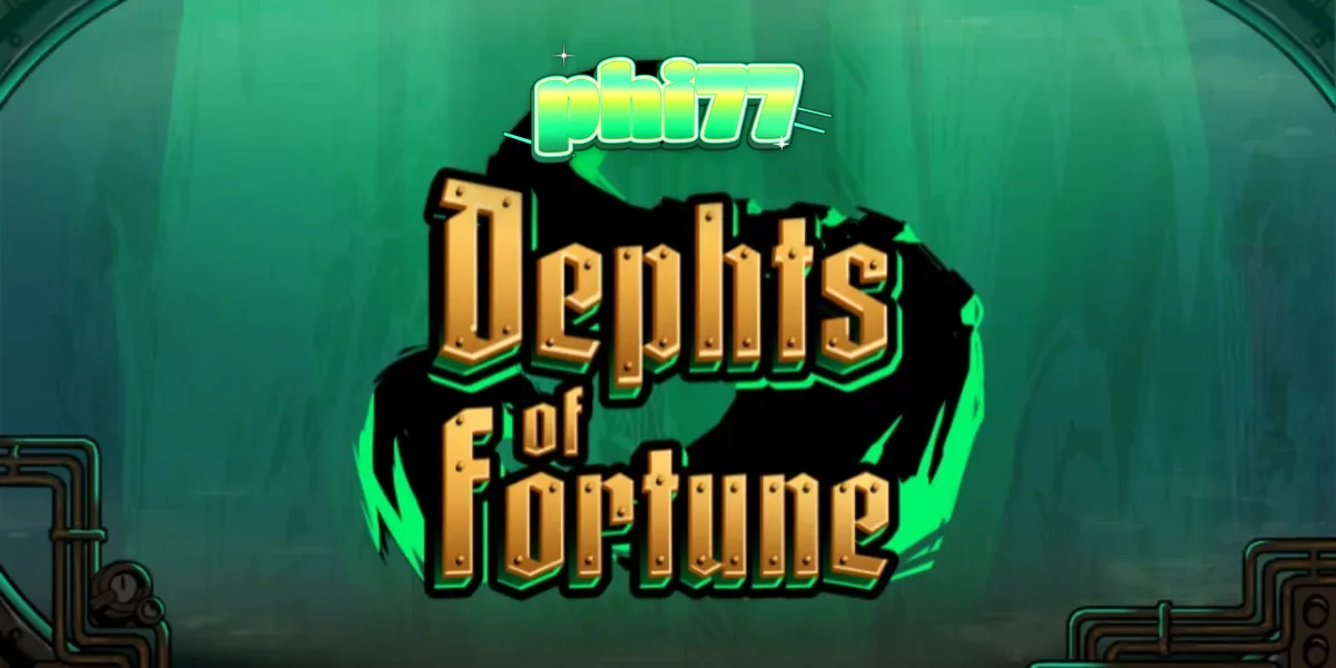Isang steampunk underwater submarine na tema ng slot machine na Depths of Fortune.